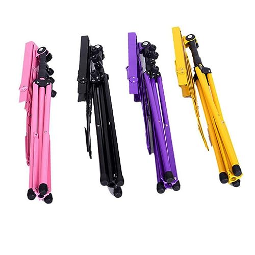 Toddmomy Sheet Adjustable Song Stand Folding Music Tripod Stand Guitar Stand Folding Portable Book Stand Folding Music Stand Music Book Stand Lightweight Music Stand Music Equipment Yellow