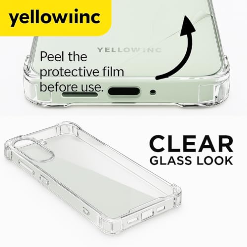 Image of Hybrid Clear Case for Nothing Phone 3, Hard PC+TPU Shockproof, Anti-Yellowing Cover with Camera Protection (Transparent)