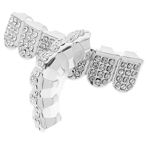 TOGEVAL Parrillas Bucales para Usar Colmillos Postizos De Brackets Decorativos