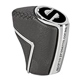 Material: Aluminium und Leder Schaltknauf Sparco Classic alu/schwarz