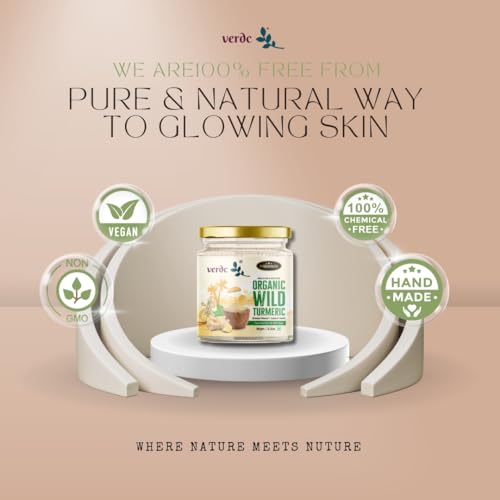 Image of Natural Kasturi Manjal (White) - Natural Face Pack Powder For Glowing Skin, Dark Spots, Acne Control, De-Tan (All Skin Type) - 90 Gm