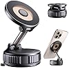 Soporte magnético para teléfono para automóvil [más de 120 libras de succión más fuerte y 2800 gf magnético más fuerte] Soporte de teléfono ajustable de 360° para soporte de teléfono Magsafe para tu