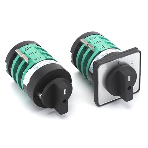 Interrupteur à came rotatif robuste KDHC-32/3X3-3 à 3 vitesses avec panneau - 3