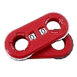 XJPONGC 2 Pack MTG Life Counter - HP Tracker with Tracking Card Slot MTG Tabletop RPG Dungeons and Dragons(Red)
