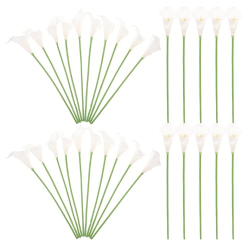 Fleurs Artificielles Blanches de Qualité Réaliste : Arums Premium - 2