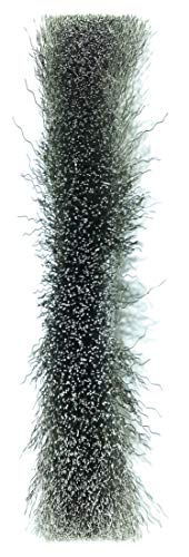 Image of Weiler 00104 4 inch Narrow Face Crimped Wire Wheel, .006 inch Steel Fill, 1 /2 inch-3 /8 inch Arbor Hole, Made in The USA (Pack of 2)