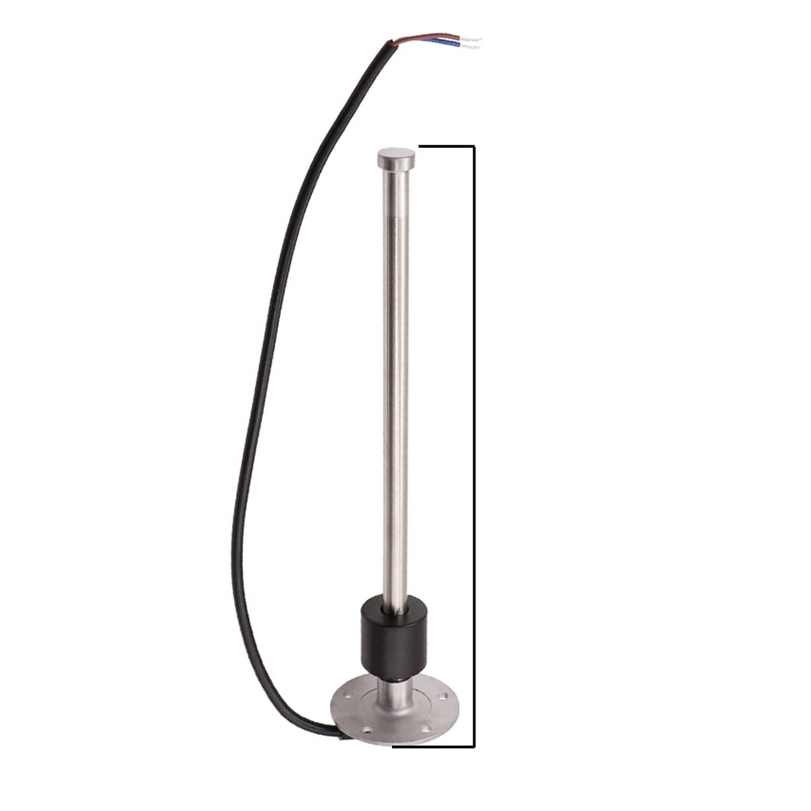 Cfwwsaq P Liquid Level Meter, Fuel Level Gauge Sensor Fuel Sender Unit Fit Fuel Gauges Water Level Meter 0-190 Ohm(350Mm)