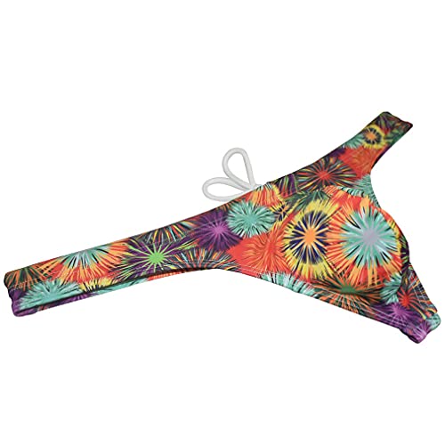 OROCOJUCO Sport Mens Print Thong Swimsuit Contour Pouch Bikini Swimwear Board Surf Short Trunks Swim Tangas2