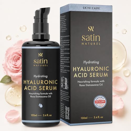 Satin Naturel Sérum Acide Hyaluronique à Forte Teneur 100 ml