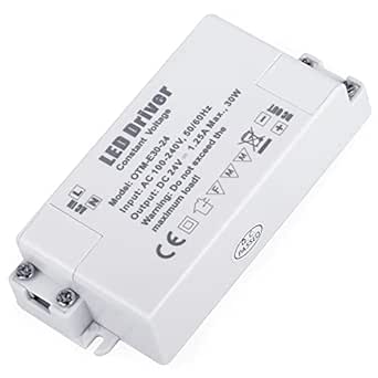 Keenso Pilote LED Transformateur LED 18W 12VDC 1.5A Driver LED à