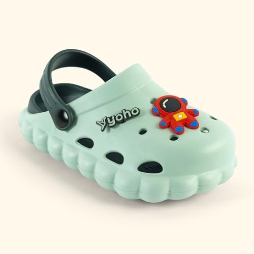 Image of YOHO Cloud Clogs for Kids, Boys & Girls | Waterproof Monsoon Footwear & Rainy Shoes | Lightweight Comfortable Sandals