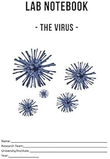 Lab Notebook - The VIRUS -: (white version) to help you in your Lab work! For undergraduates, graduates, PhDs, PostDocs, Lab Managers, Life Sciences, ... Virologists, Research, daily lab work!