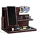 Personalized Wood Phone Docking Station - Presents For Dad - Best Dad Ever - Perfect For Birthday, Christmas, Fathers Day