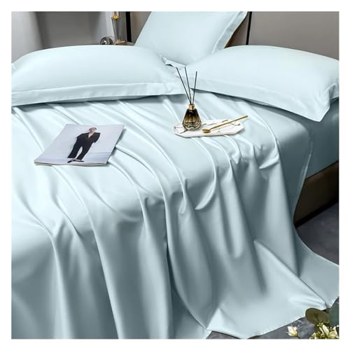 OLSKFUH Luxury Cotton Bed Sheet Set Luxury 1000Tc Bedsheet Soft Bedding Set Cotton Comfortable Flat Sheets,Summer Duvet Cover Sets,B-Full size 4 pcs