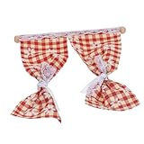 Mini rideau - le mini rideau est livré avec une taille compacte, sans prendre trop de place, mini rideau de maison