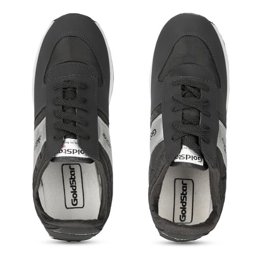 Image of GOLDSTAR 602 Men's Stylish Casual Sneakers Shoes | Lace-Up Lightweight Sports Running Shoes for Men | Comfortable Walking, Gym Training, Running Jogging & Footwear