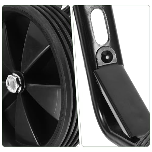 Ruedas de Entrenamiento para Bicicleta Hohopeti 10.50 cm con Soporte de Acero Negro Ajustable miniatura 3
