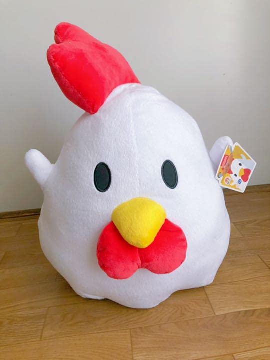 値下げ中！タフトンBIGぬいぐるみ 非売品！ Amazon.co.jp: からあげクン BIGぬいぐるみ 非売品グッズ : おもちゃ