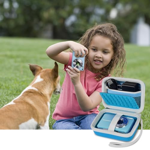 Funda para cámara digital con protección antivibraciones azul miniatura 6
