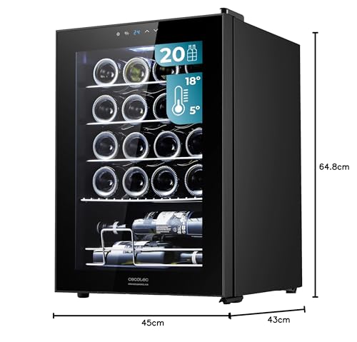 Cecotec Cave à vin Bolero GrandSommelier 2050 Compressor - vue 9