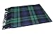 NY GOLDEN FASHION Women Oversized Scottish Clan Tartan Plaid Cashmere Feel Shawl Wrap Winter Scarf (Green Tartan)
