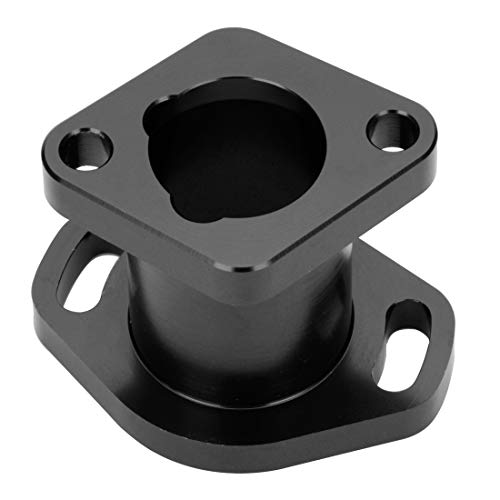 Image of FVRITO Performance Racing Intake Pipe Inlet Manifold Compatible with Predator 212cc ct200u GX160 GX200 6.5HP OHV Chinese 196cc clone Engines Mini Bike Go Kart Black