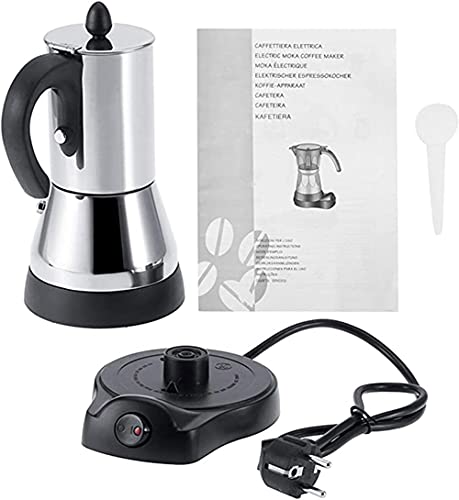 DONGSHUAI Kaffeemaschine 360 Grad Rotation Elektrische Kaffeeperkolator Kaffee Mokkakanne Umweltfreundliches Teewasser… – Bild 3