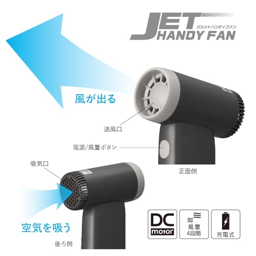 ドウシシャ ジェットハンディファン