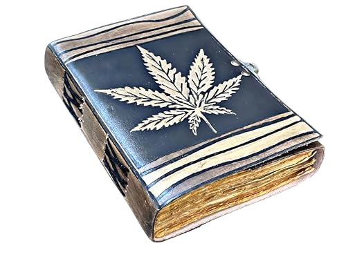 Journal de voyage en cuir pour calligraphie et croquis