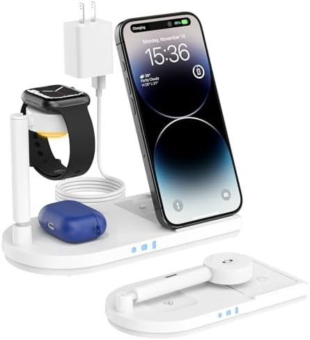 Wireless Charging Station for Apple Devices,