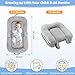 Baby Lounger,Baby Lounger for Newborn,0-24 Months,Foldable Soft Infant Lounger for Home and Travel,Baby Nest Lounger,Newborn Essentials,Multi-Use Portable lounger for Supervised Play&Tummy Time,Grey
