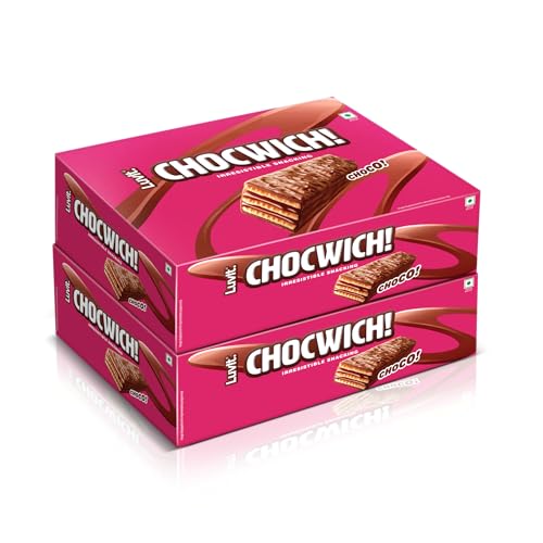 Image of LuvIt Chocwich Chocolate Wafer | Crunchy & Delicious | Gift Combo | Pack of 2-400g Each