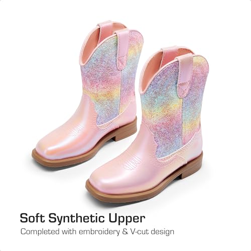 DREAM PAIRS girls Riding Mid Calf Boots2