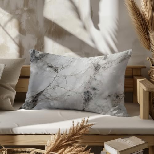 Housse de coussin canapé hydrofuge 50x75cm imprimée soie CEVAN - 4