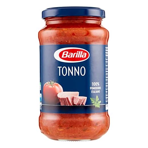 Barilla Sugo Pronto al Tonno all' Olio di Oliva e Pomodoro Italiano, 400g