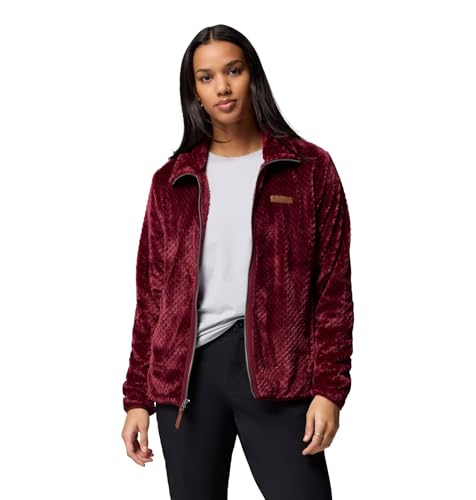 Columbia Womens Fire Side II Sherpa Full Zip Fleece Jacket, Rich Wine, Medium4