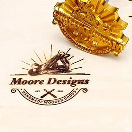 Custom Branding Iron for Wood Logo, for Wood Branding Iron Personalized Branding Iron Custom Logo Branding Iron for Wood Stamp Wood Burning Stamp Personal Branding Iron (1.5"x1.5")