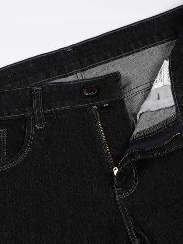 Image of Thomas Scott Men's | Solid | Brathable Fabric | Denim | Mid Rise | Casual Jeans for Men