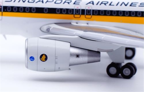 Modelo de avión Singapore Airlines B757 coleccionismo sin problemas de espacio 23cm 2