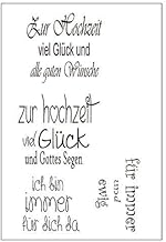 Suchergebnis Auf Amazon De Fur Embossing Stempel Hochzeit