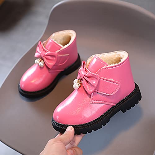 Girl Boots for Work Fashion Autumn And Winter Girls Snow Boots Thick Bottom Non Big Kids Girls Size 6 Boots4