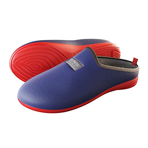 St.Polk® Zapatillas de Estar en casa Hombre/Mujer con Plantilla Extraible Slippers Pantuflas Fabricadas en España Original Unisex Invierno/Verano máxima Comodidad (Azul, Numeric_41)