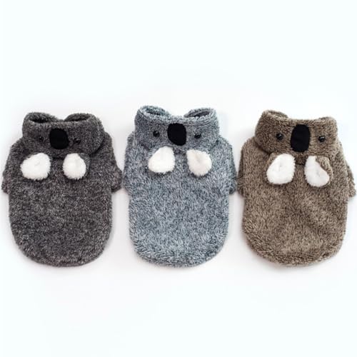 Disfraz para perro Toddmomy de invierno color café talla M miniatura 2