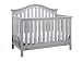 Graco Bryson 4-in-1 Convertible Crib, Pebble Gray, Easily Converts to Toddler Bed Day Bed or Full Bed, Three Position Adjustable Height Mattress, Some Assembly Required (Mattress Not Included)