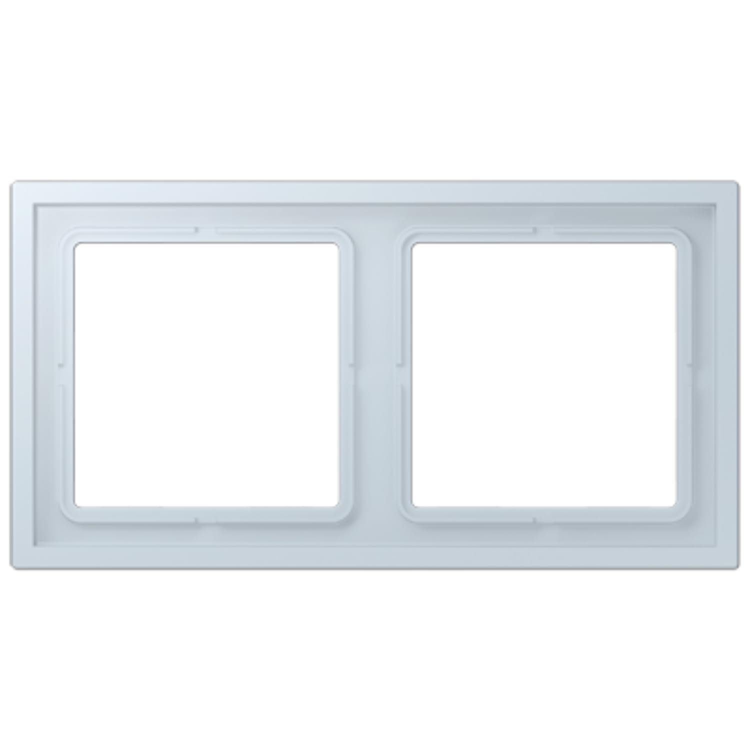 Double cadre LS ZERO LC32023 JUNG pour une intégration design de vos interrupteurs