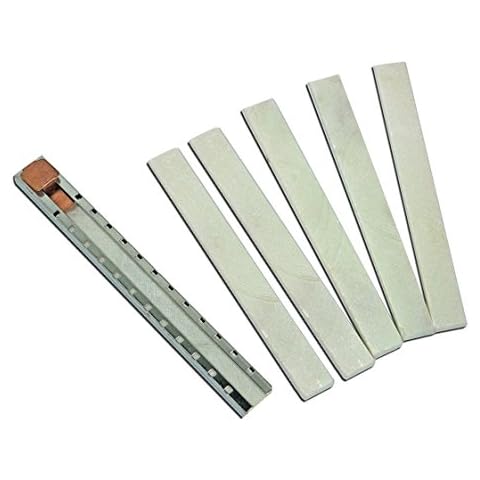 WYPO SP-400-1 Flat Soapstone Holder, 3/16" x 5", Stainless Steel, Includes Soapstone Cover