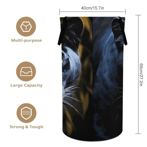 Panier à linge imperméable grand modèle pliable rangement jouets Panther - 3