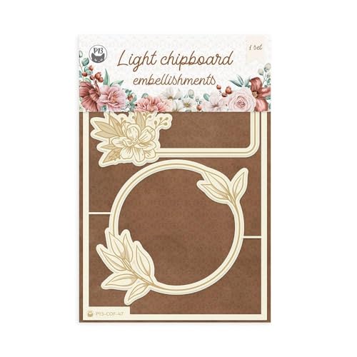 P13 Die-Cut Chipboard Embellishments 4