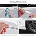ZTGPMP 2 Rolls 32Ft Car Pinstripe Tape, Automotive Pinstriping Tape Stickers Vinyl DIY Stripes Pinstripe Emblems Trim Decals for Car, SUVs, Pickups, Motorcycle and Boat, Racing Stripes (Gray)