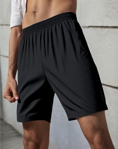 Men's Sports Shorts with Pockets Loose Casual Suitable for Running Fitness
